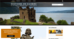 Desktop Screenshot of histoire-de-guerre.net
